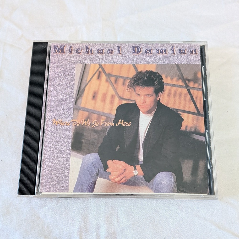 Michael Damian Where Do We Go From Here CD Rock On 1989 Cypress A&M YD-90130